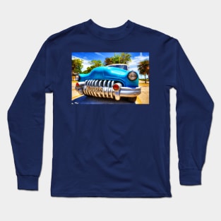 Mean Machine Cuban Car Long Sleeve T-Shirt